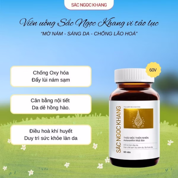 Viên Uống Snk Vi Tảo Lục [60 Viên]