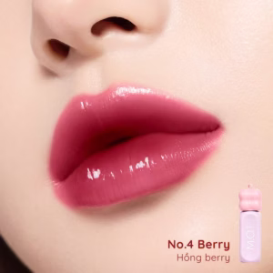 M.O.I - Son Tint Bóng Liptint Gummy No.04 Berry - Hồng Berry