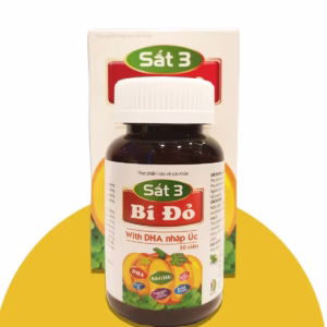 Viên Bổ Sung Sắt 3 Bí Đỏ - Frize