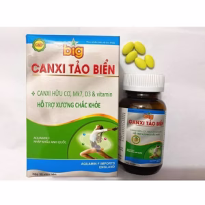 Big Canxi Tảo Biển Hộp 30 Viên - Uni Pharma