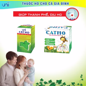 Siro Giúp Thanh Phế, Dịu Ho Catho - Uni Pharma