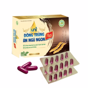 Đông Trùng Ăn Ngủ Ngon Plus - Uni Pharma