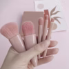 Bộ Cọ Trang Điểm Kèm Gương 5 Món - Su - Ảnh 4