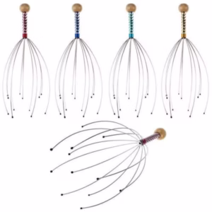 Dụng Cụ Massage Đầu Bạch Tuộc 22Cm - Su