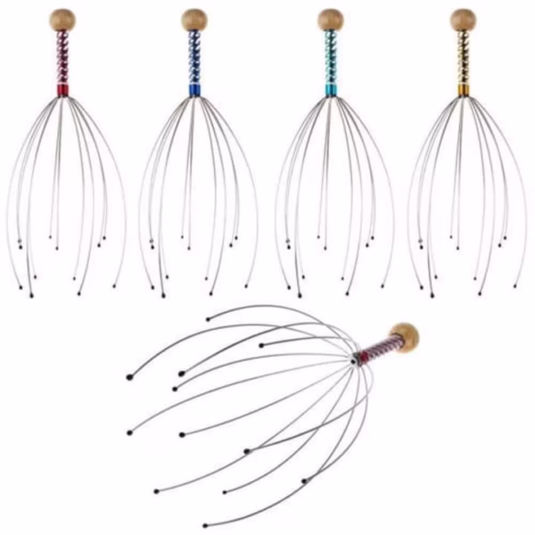 Dụng Cụ Massage Đầu Bạch Tuộc 22Cm - Su