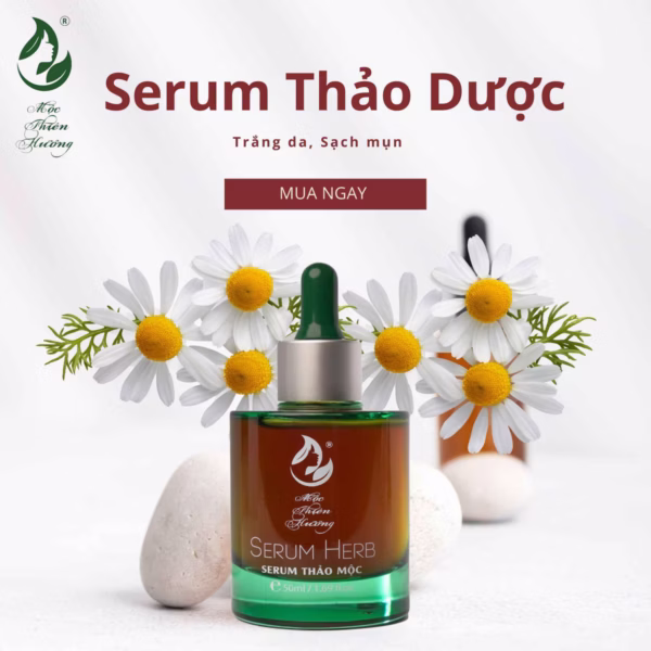 Serum Dành Cho Da Mụn Herbal Anti 50Ml - Acne Serum - Mộc Thiên Hương