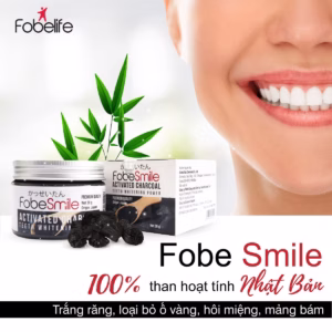 Bột Than Hoạt Tính Làm Trắng Răng Fobe Smile - Fobelife