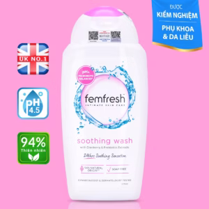 Dung Dịch Vệ Sinh Phụ Nữ Soothing Wash 250Ml - Femfresh