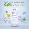 Dung Dịch Vệ Sinh Phụ Nữ Cao Cấp Cho Da Nhạy Cảm 0% Sensitive Wash 250Ml - Femfresh - Ảnh 3