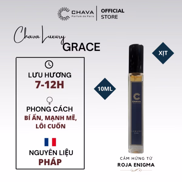 Nước Hoa Mini Luxury Grace 10Ml - Chava