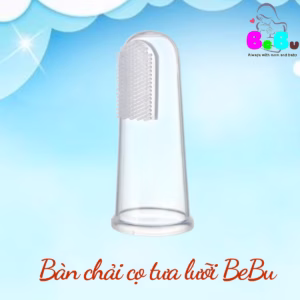 Bàn Chải Tưa Lưỡi Silicon Hình Ngón Tay - Bebu