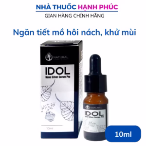 Nano Silver Serum Pro Ngăn Tiết Mồ Hôi Nách, Bàn Chân Giúp Khử Mùi Hiệu Quả, Sáng Da, Mờ Thâm Vùng Nách - Daewoong Korea