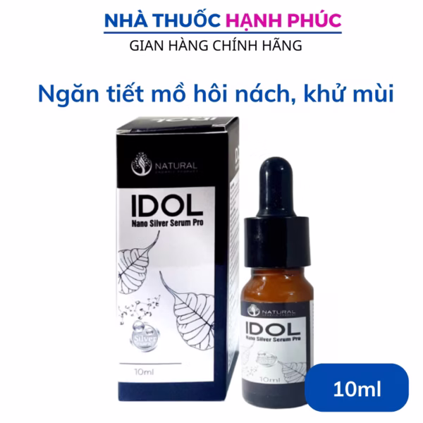 Nano Silver Serum Pro Ngăn Tiết Mồ Hôi Nách, Bàn Chân Giúp Khử Mùi Hiệu Quả, Sáng Da, Mờ Thâm Vùng Nách - Daewoong Korea