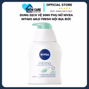 Dung Dịch Vệ Sinh Phụ Nữ Intimo Mild Fresh Nội Địa Đức 250Ml - Nivea