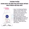 Dung Dịch Vệ Sinh Phụ Nữ Intimo Sensitive Nội Địa Đức 250Ml - Nivea - Ảnh 5