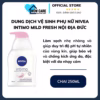 Dung Dịch Vệ Sinh Phụ Nữ Intimo Sensitive Nội Địa Đức 250Ml - Nivea - Ảnh 6