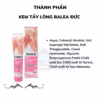 Kem Tẩy Lông Nội Địa Đức - Balea - Ảnh 3