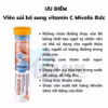 Viên Sủi Bổ Sung Vitamin C Đức - Mivolis - Ảnh 4