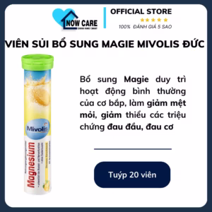 Viên Sủi Bổ Sung Magie Đức - Mivolis