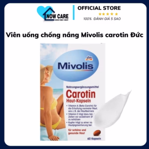 Viên Uống Chống Nắng Carotin Đức - Mivolis