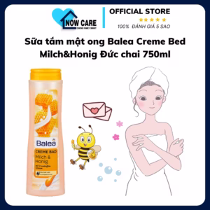 Sữa Tắm Mật Ong Creme Bed Milch&Honig - Balea