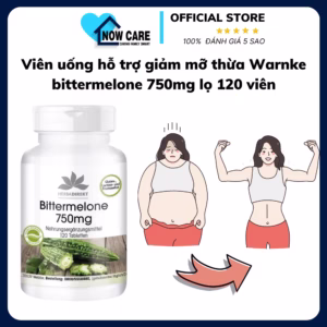 Viên Uống Hỗ Trợ Giảm Mỡ Thừa Bittermelone 750Mg - Warnke