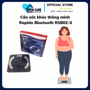 Cân Sức Khỏe Thông Minh Bluetooth Rsb02-S - Rapido