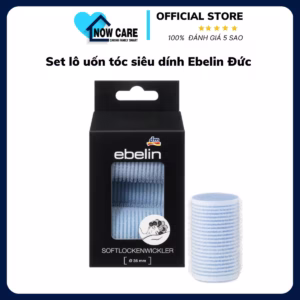 Set Lô Uốn Tóc Siêu Dính Đức (Set 4 Chiếc Hoặc 3 Chiếc, Màu Ngẫu Nhiên) - Ebelin