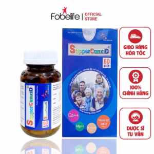 Viên Uống Bổ Sung Canxi, Giúp Xương Chắc Khỏe Supper Canxid - Starusa