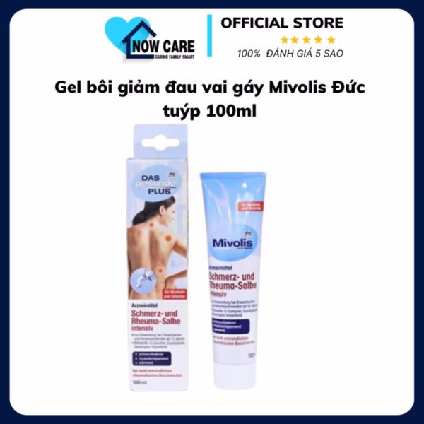 Gel Bôi Giảm Đau Vai Gáy Đức 100Ml - Mivolis