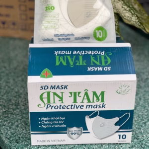 Hộp 100 Cái Khẩu Trang 5D - An Tâm