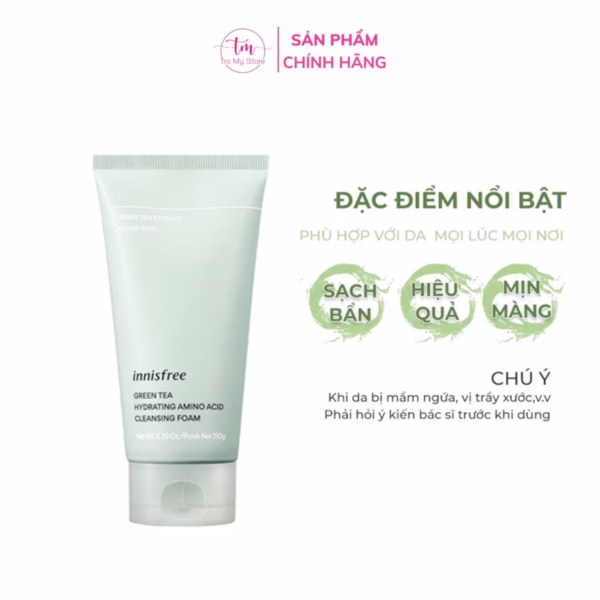 Sữa Rửa Mặt Trà Xanh 150Ml - Innisfree