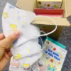 Hộp 100 Chiếc Khẩu Trang 5D Kids Mask Trẻ Em Từ 1-5 Tuổi - Ảnh 6