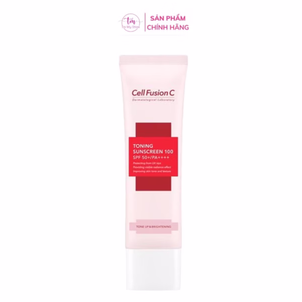 Kem Chống Nắng Nâng Tông 50Ml - Cell Fusion C