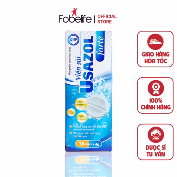 Viên Sủi Bổ Sung Điện Giải Usazol - Starusa