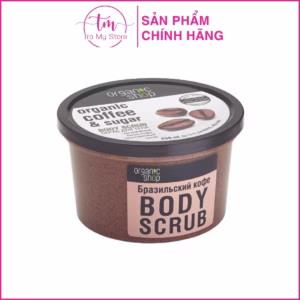 Tẩy Da Chết Body Cafe 250Ml - Organic Shop