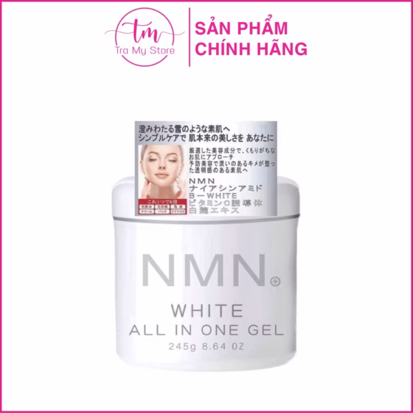 Kem Dưỡng Trắng Da, Chống Lão Hóa White All In One Gel 245G - Nmn