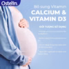 Viên Uống Bổ Sung Canxi Và Vitamin D3 Cho Mẹ Bầu Ostelin Calcium & Vitamin D3 130 Viên - Ostelin - Ảnh 3