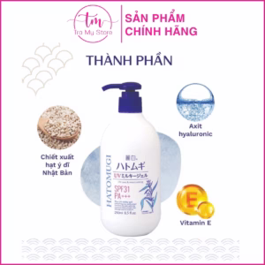 Sữa Dưỡng Thể Dưỡng Sáng Da Body Milk 250Ml - Hatomugi