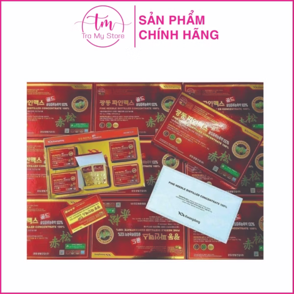 Tinh Dầu Thông Đỏ Kwangdong Hàn Quốc Hộp 120 Viên - Kwangdong