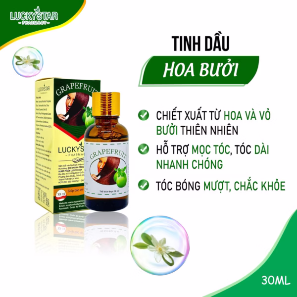 Tinh Dầu Bưởi 30Ml - Lucky Star