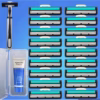 Bộ Dao Cạo Râu Gồm 1 Dao Cạo, 36 Lưỡi Dao Và 1 Tuýp Kem Cạo Ctb583 - Bechip - Ảnh 13