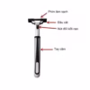 Bộ Dao Cạo Râu Gồm 1 Dao Cạo, 36 Lưỡi Dao Và 1 Tuýp Kem Cạo Ctb583 - Bechip - Ảnh 12