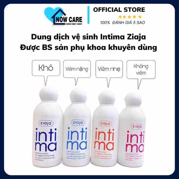Dung Dịch Vệ Sinh Phụ Nữ Cao Cấp Intima - Ziaja