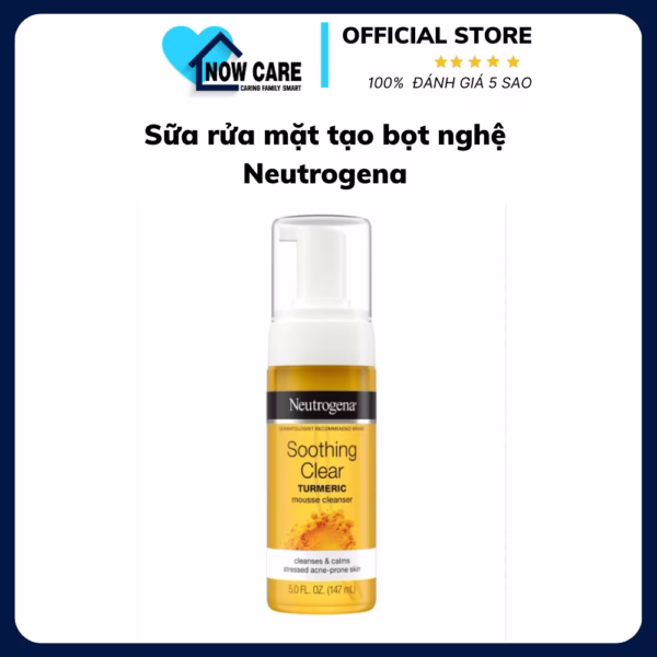 Sữa Rửa Mặt Tạo Bọt Nghệ Ngừa Mụn - Neutrogena