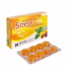 Viên Ngâm Ho Thảo Dược Streptana Giảm Ngứa Viêm Họng Hộp 24 Viên - Tanarpha - Ảnh 4
