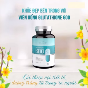 Viên Uống Trắng Da Giảm Thâm Nám, Cân Bằng Nội Tiết Tố Nữ Glutathione 600 - Pg Fashion