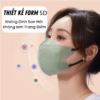 Combo 500 Cái Khẩu Trang 5D Duy Khánh Kháng Khuẩn, Ngừa Bụi Mịn Nhiều Màu Túi Zip Ctb153 – Bechip - Ảnh 5