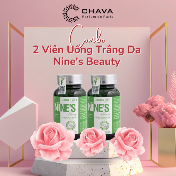 [Combo] 2 Hộp Viên Uống Trắng Da Nine’S Beauty - Phan An Green