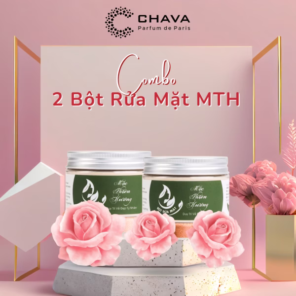 [Combo] 2 Bột Rửa Mặt Thảo Dược 100G - Mộc Thiên Hương